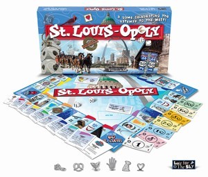 2006 St Louis Monopoly Board Game *Complete!