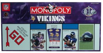 Minnesota Vikings Monopoly