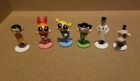 Powerpuff Girls Monopoly Figures