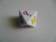 Free parking d8 02.jpg (8 KB) 8-sided ("d8") die; "Chance" question mark side