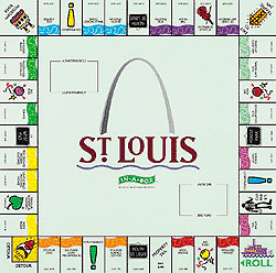 Monopoly St.Louis Opoly Board Game, St. Louis, Missouri Souvenier, NEW  SEALED
