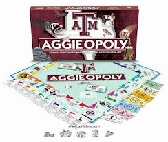 Texas A&M Aggieopoly Edition Board Game Replacement Parts & Pieces 2013 Monopoly 