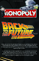 Back to the Future Trilogy ’30th Anniversary Edition’ Monopoly Rule Book