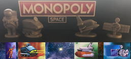 Monopoly Space tokens