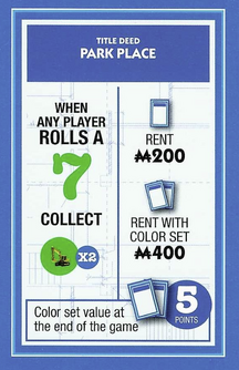 Monopoly Builder - property card