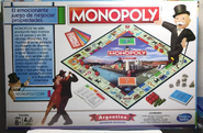 Monopoly Argentina New Back Box