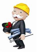 Mr. Monopoly Constructor Artwork