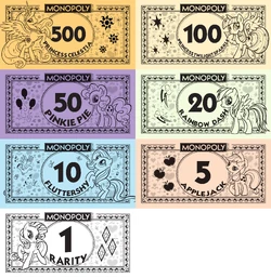 Monopoly Money Printable Pdf - 250