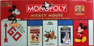 Mickey Mouse 75th Anniversary Collector's Edition | Monopoly Wiki