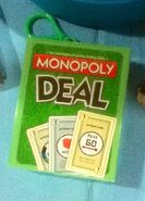 Monopoly Deal Keychain Mini Edition