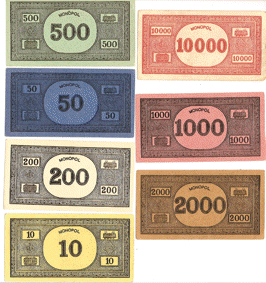 Monopoly Money Any amount from $1 to $10,000 in Random or Custom Denomination 