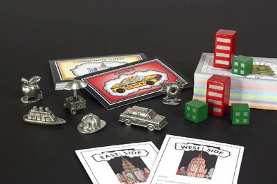 Fazzino Monopoly Components Black