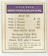 Mediterranean Ave. (1961?)