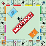 2013 Monopoly board, with the Hasbro Gaming logo