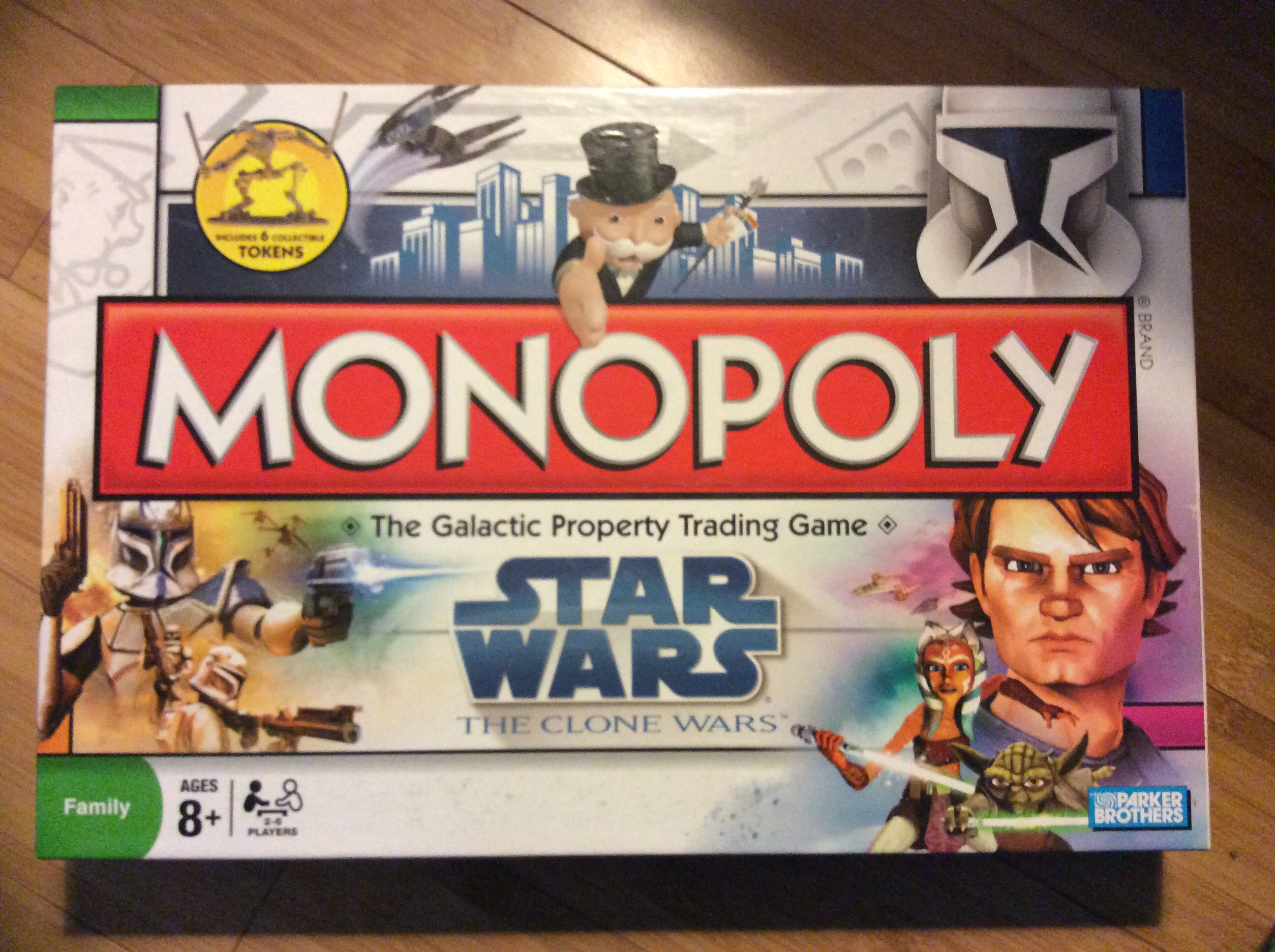 Star Wars Clone Wars Edition Monopoly Board Game Replacement Parts & Pieces 2008 