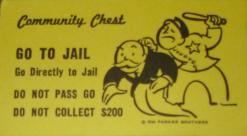 Go To Jail Card Monopoly Wiki Fandom