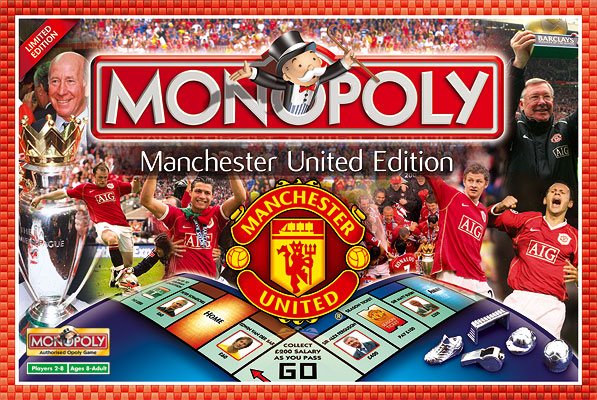 Manchester City Fc Monopoly Football Board Game Official