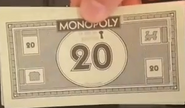 "20" moneys with key