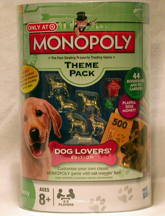 Theme Pack Dog Lovers Monopoly Wiki Fandom