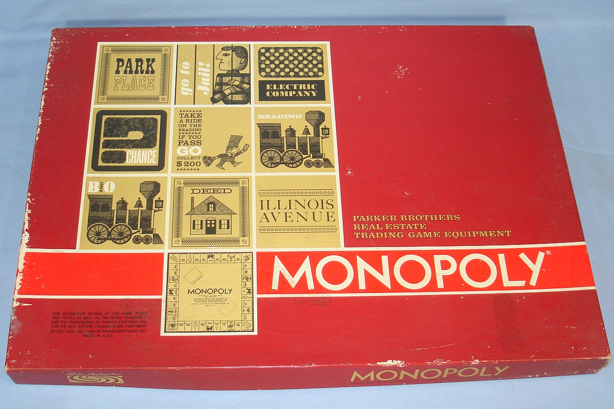 【激レア】 ヴィンテージ　MONOPOLY 　モノポリー　1964年版 激レア】 ヴィンテージ MONOPOLY モノポリー 1964年版 Vintage