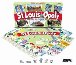 St Louis Childrens Hospital SLCH-Opoly Monopoly Board Game - Rare -  NEW/SEALED