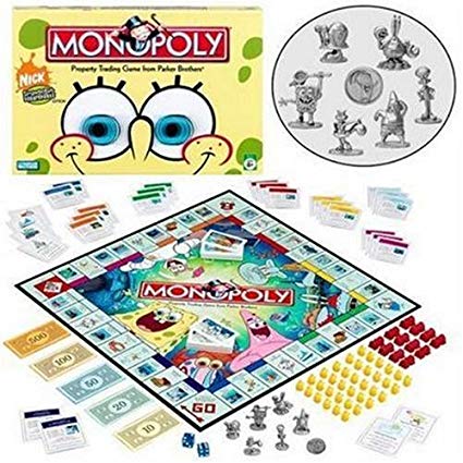 Life the Game of Spongebob Squarepants Instructions - Hasbro