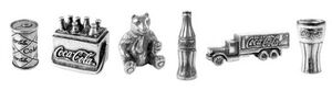 Monopoly Coca-Cola Tokens