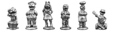 Monopoly Muppets tokens