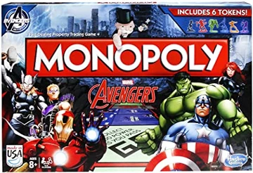 MONOPOLY MARVEL AVENGERS/モノポリー アベンジャーズ Monopoly: Marvel Avengers Edition Board Game | GameStop