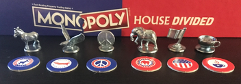 Monopoly House Divided - tokens