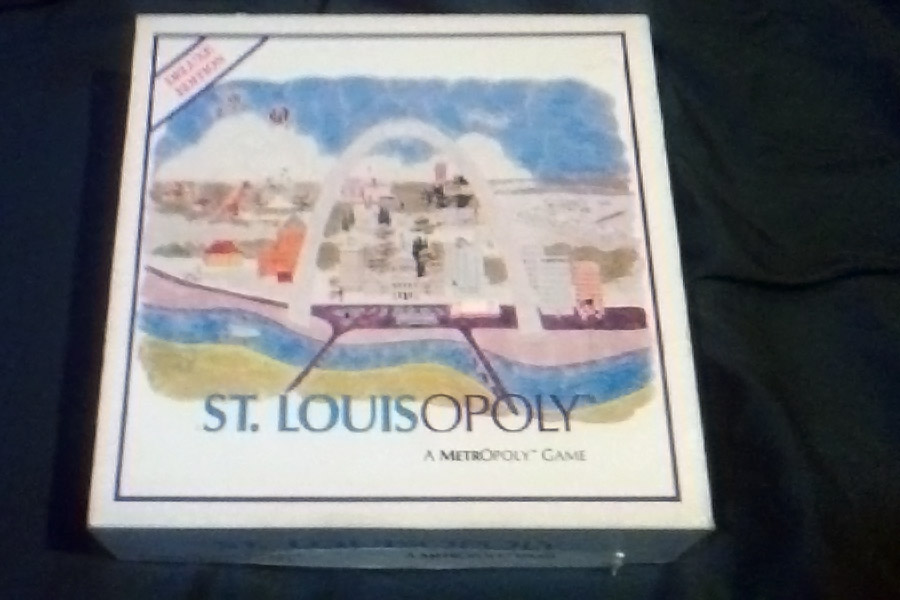 St. Louis Opoly Board Game, by Late for the Sky