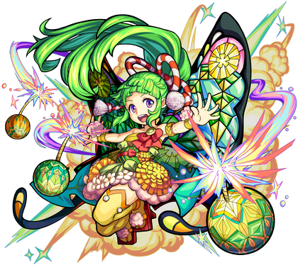 1261 花之国精灵 蒲公英 | 怪物弹珠 维基 | fandom