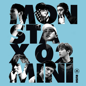 MONSTA X RUSH メンバー全員サイン入りアルバム ♡Unboxing MONSTA X 몬스타엑스 2nd Mini Album Rush 신속히