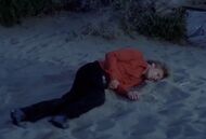 Succumbing to his gunshot wound on the same beach he met Barbara on.