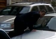 Attempting to run over Commissioner Antonio Maccari.