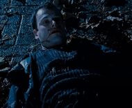 Being shot and supposedly killed by Gabe.