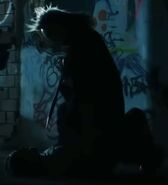 Faking her death.