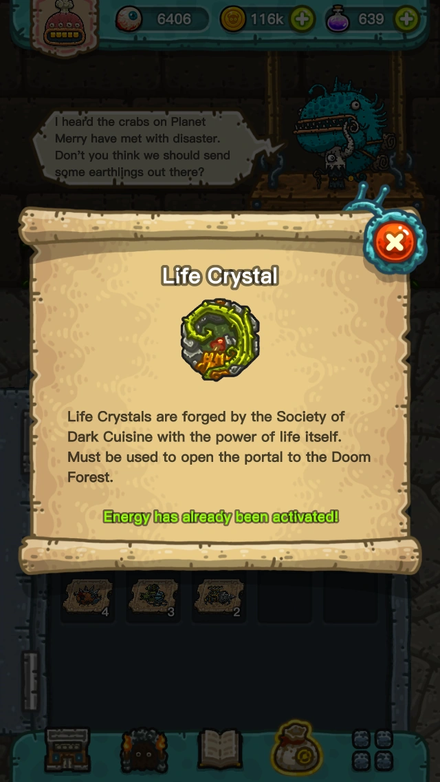 Life Crystal Monster Chef Wiki Fandom