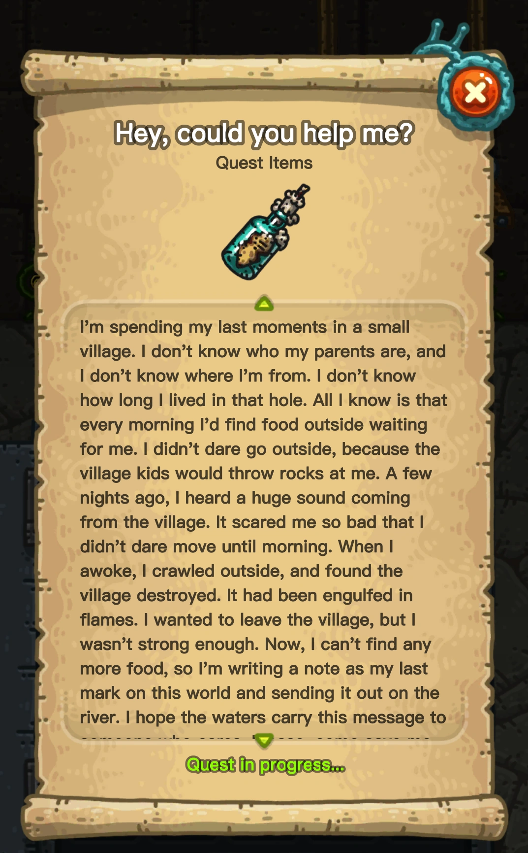 Message in a Bottle Monster Chef Wiki Fandom