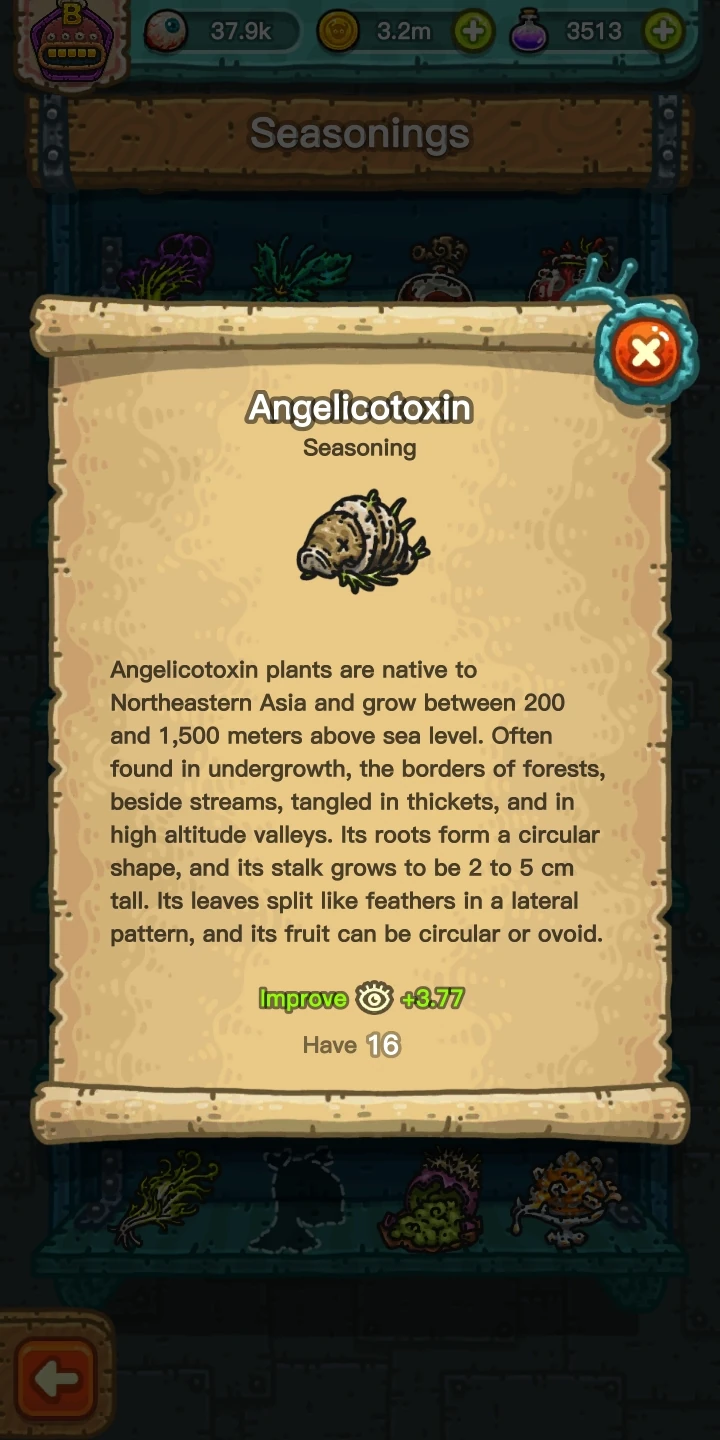 Angelicotoxin Monster Chef Wiki Fandom