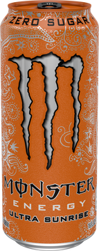 Black and orange 2025 monster