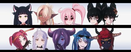 Monster girl banner