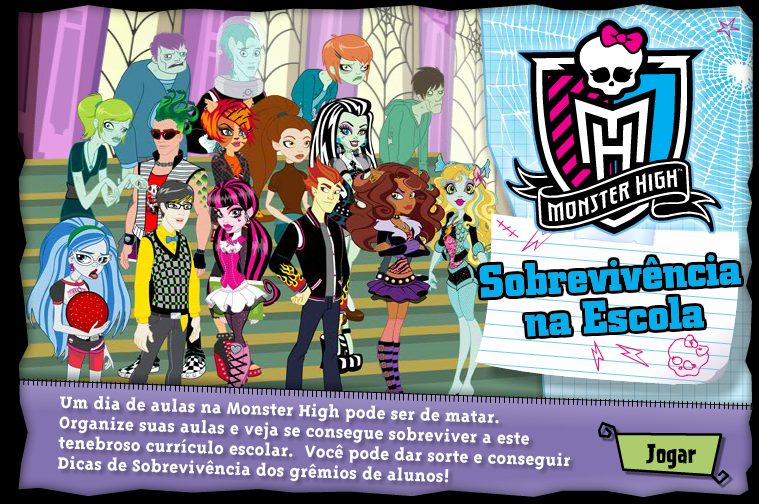 Jogos de Monster High na Tv Jogos