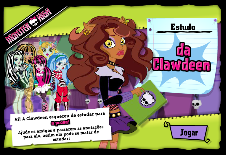 NÃO JOGUE O JOGO MONSTER HIGH ÀS 3 HORAS DA MANHÃ 