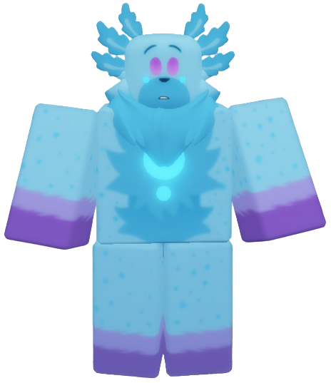 Tiny) Axolotl Avatar - Blue - Roblox