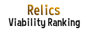 Relics-viability-ranking