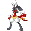 No.30448 Lucario(MEGA)(Shiny), Monster Wiki