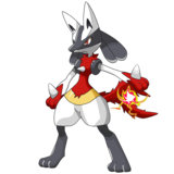 Pokemon 10448 Shiny Mega Lucario Pokedex: Evolution, Moves