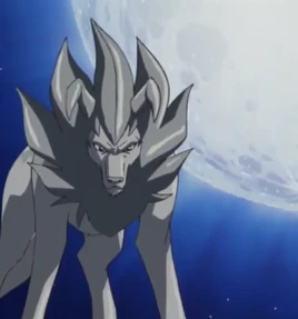 Graywolf and the moon