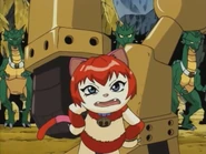 Her arms aren't supposed to be so detailed...